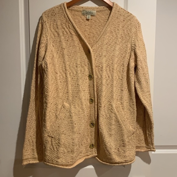 Cabela’s V-Neck Button Down Knit Sweater Size Large - Picture 10 of 17